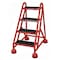 Cotterman 40 in H Steel Rolling Ladder, 4 Steps, 450 lb Load Capacity ST-420 A2 C6 P5 - alternate 1