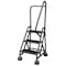 Cotterman 57 in H Steel Rolling Ladder, 3 Steps, 450 lb Load Capacity ST-323 A2 C1 P5 - alternate 1