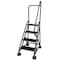 Cotterman 66 in H Steel Rolling Ladder, 4 Steps, 450 lb Load Capacity ST-423 A2 C1 P5 - alternate 1