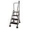 Cotterman 66 in H Steel Rolling Ladder, 4 Steps, 450 lb Load Capacity ST-423 A2 C4 P5 - alternate 1