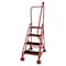 Cotterman 66 in H Steel Rolling Ladder, 4 Steps, 450 lb Load Capacity ST-423 A2 C6 P5 - alternate 1