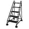 Cotterman 49 in H Steel Rolling Ladder, 5 Steps, 450 lb Load Capacity ST-520 A2 C7 P5 - alternate 1