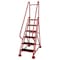 Cotterman 84 in H Steel Rolling Ladder, 6 Steps, 450 lb Load Capacity ST-621 A2 C6 P5 - alternate 1