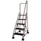 Cotterman 75 in H Steel Rolling Ladder, 5 Steps, 450 lb Load Capacity ST-523 A2 C4 P5 - alternate 1