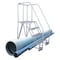 Cotterman 80 in H Steel Tilt and Roll Ladder, 5 Steps, 350 lb Load Capacity 5STRA3E20C1P6 - alternate 2
