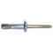 Howmet Aerospace Blind Rivet, Dome Head, 3/16 in Dia., 31/64 in L, Aluminum Body, 25 PK MGL100-B6-6-PKT - alternate 1