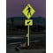 Davidson Sign Post Reflector, Plastic, Green 8008364119 - alternate 1