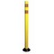 Davidson Channelizer Post and Base, Round, , Polyurethane Yellow, 28" L 833DP228YEL100B1 - alternate 2