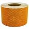 Oralite Reflective Tape, W 4 In, Yellow 18606 - alternate 2