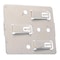 Nvent Caddy Multiple Conduit Mounting Plate, 812M Series Conduit Clips Use, Spring Steel, Caddy Armour SBT18 - alternate 1