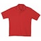 Solar Shield Men's Polo Shirt, 35% Polyester, 65% Cotton, No Pocket(s), Red, XL 3603 RED XL - alternate 1