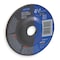 Norton Abrasives Depressed Center Grinding Wheel, Type 27, 4 1/2 in Dia, 0.25 in Thick, 7/8 in Arbor Hole Size 66252843607 - alternate 2