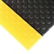Notrax Antifatigue Mat, 3 ft. L x 2 ft. W, 1/2" Thickness, Closed Cell PVC Foam, Bubble, Black/Yellow 417S0023BY - alternate 1