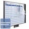 Quartet Dry Erase Board, Melamine, 23 in, 37 1/2 in, Steel Frame, White, Gloss 72982 - alternate 8