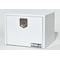 Buyers Products 24"W 4.5 cu. Ft. White Steel Underbody Truck Box 1702200 - alternate 2