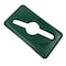Rubbermaid Commercial Slim Jim(R) 23 gal Recycling Lid, Dome Green, Resin, 1 Openings 11 1/2 in W/Dia 1788373 - alternate 3
