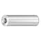 Zoro Select Spacer, 3/8 in Screw Size, Chrome Plated Steel, 1/4 in Overall Lg, 0.406 in Inside Dia, 5 PK MPB514 - alternate 1