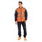 Occunomix Coat, Polyester, Class 3 R, Orange, L LUX-TJFS-OL - alternate 2