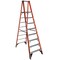 Werner 10 ft Fiberglass Platform Stepladder, 375 lb Capacity P7408 - alternate 1