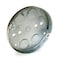 Raco Electrical Box, 6 cu in, Ceiling Box Type, 2 Gangs, Galvanized Zinc, Round Shape 295-1 - alternate 1