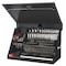 Montezuma Crossover Triangle Tool Box, Black, Steel, 36 in W x 17-1/2 in D x 21-1/2 in H XL450B - alternate 2