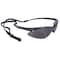 Radians Rad-Apocalypse, Safety Glasses, Uncoated, Smoke Lens, Black Frame, Half-Frame AP1-20 - alternate 1