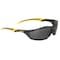 Dewalt Router, Safety Glasses, Anti-Scratch, Gray Lens, Black, Yellow Frame, Full-Frame DPG96-2D - alternate 1