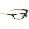 Dewalt Router, Safety Glasses, Anti-Fog, Clear Lens, Black, Yellow Frame, Full-Frame DPG96-11D - alternate 1