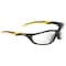 Dewalt Router, Safety Glasses, Anti-Scratch, Clear Lens, Black, Yellow Frame, Full-Frame DPG96-1D - alternate 1