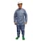 International Enviroguard Coverall, M, Flame Resistant Fabric, Zipper with Storm Flap, Elastic Cuff, Serged Seam 9012-M - alternate 1