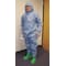 International Enviroguard Coverall, M, Flame Resistant Fabric, Zipper with Storm Flap, Elastic Cuff, Serged Seam 9015-M - alternate 1