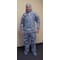 International Enviroguard Coverall, L, Flame Resistant Fabric, Zipper with Storm Flap, Elastic Cuff, Serged Seam 9019-L - alternate 1