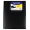 C-Line Products Portfolio 8-1/2 x 11", 2 Pocket, Black, Pk25 33951 - alternate 1