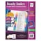 Avery Avery Ready Index Table of Contents Dividers 11125, 26-Tab Set, A-Z 7278211125 - alternate 1