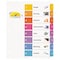 Avery Avery Ready Index Table of Contents Dividers 11133, 8-Tab Set 7278211133 - alternate 2