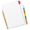 Avery Avery Big Tab Write & Erase Dividers 23079, 8 Multicolor Tabs, 1 Set 7278223079 - alternate 2