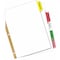 Avery Avery Big Tab Write & Erase Dividers 23076, 5 Multicolor Tabs, 1 Set 7278223076 - alternate 3