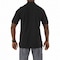 5.11 Tactical Polo Shirt, 100% Cotton, Button, Black, M 41060 - alternate 2