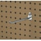 Triton Products 6 In. Single Rod 30 Degree Bend Steel Pegboard Hook for 1/8 In. and 1/4 In. Pegboard, PK10 71613 - alternate 3