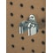 Triton Products 1/2 In. to 1 In. Hold Range Steel Standard Spring Clip for 1/8 In. and 1/4 In. Pegboard, PK10 73210 - alternate 3