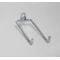 Triton Products 5-3/4 In. Double Rod 80 Degree Bend Steel Pegboard Hook for 1/8 In. and 1/4 In. Pegboard, PK10 72618 - alternate 3