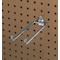 Triton Products 8-1/4 In. Double Rod 80 Degree Bend Steel Pegboard Hook for 1/8 In. and 1/4 In. Pegboard, PK5 72818 - alternate 3