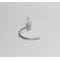 Triton Products 2-1/4 In. Curved Steel Pegboard Hook for 1/8 In. and 1/4 In. Pegboard, PK10 75200 - alternate 2