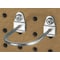 Triton Products 1-3/4 In. I.D. Steel Double Mount U-Shape Pegboard Hook for 1/8 In. and 1/4 In. Pegboard, PK5 76325 - alternate 1