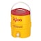 Igloo 2 gal Beverage Cooler/Dispenser, 11-1/2 in Dia, Up to 1 Day Ice Retention, Red/Yellow 421 - alternate 5