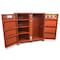 Crescent Jobox Jobsite Cabinet, Brown, 60 in W x 24-1/4 in D x 60-3/4 in H 1-697990 - alternate 4
