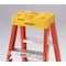 Werner 6 ft Fiberglass Twin Stepladder, 375 lb Capacity T7406 - alternate 4