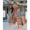 Werner 8 ft Fiberglass Twin Stepladder, 300 lb Capacity T6208 - alternate 6