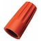 Ideal Twist On Wire Connector, 22 AWG to 14 AWG, 600 V, Standard Style, Orange, 100 PK 30-073 - alternate 1