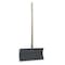 Zoro Select Snow Shovel, 24 in W x Aluminum Blade, 48 in L Wood Handle 6YU39 - alternate 2